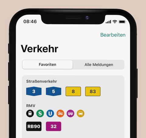 Verkehr in der hr4-App