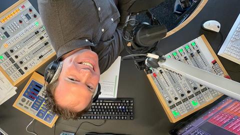 Jascha Küllmer im hr4-Studio