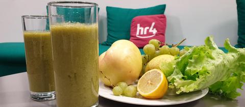Smoothie im Studio