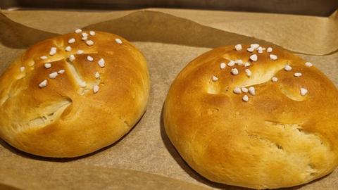 Brioche-Brötchen