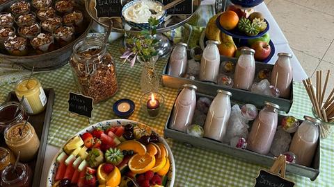 Idee für eine Gartenparty