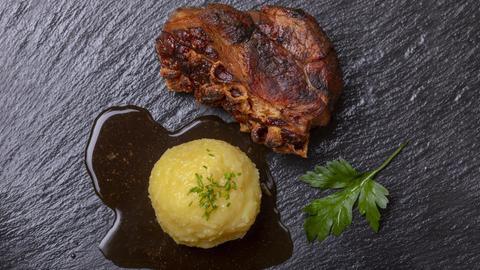 Schweinebraten Biersoße