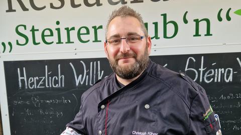 Christoph Führer, Küchenchef im "Zum Steira"