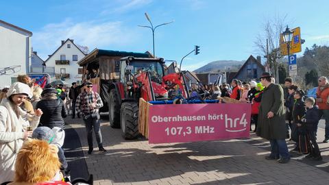 hr4-Motivwagen in Gersfeld