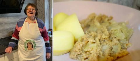 Herta Fleck aus Waldhof kocht für ihre Familie vegane Hausmannskost