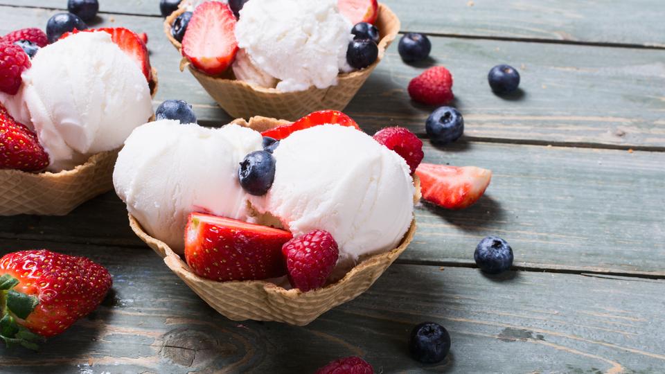 Selbstgemachtes Eis
