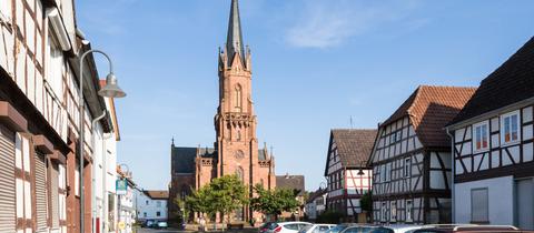 Evangelische Pfarrkirche Langstadt in Babenhausen-Langstadt