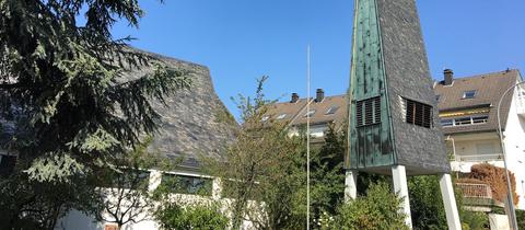 Johanneskirche Freigericht mit Glockenturm