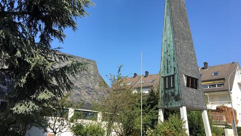 Johanneskirche Freigericht mit Glockenturm